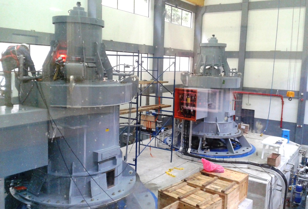 Montaje planta generacion hidroelectrica ceym mexico